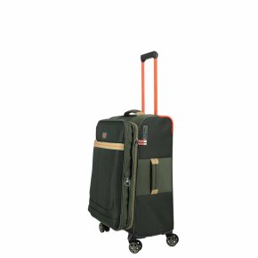 Travelite COLOR CRAZE 4w  Trolley M erw. oliv